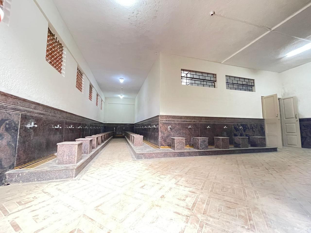 Clean Ablution and Wash Areas for the students.